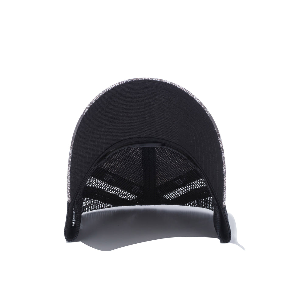 9FORTY A-Frame トラッカー タイダイペイズリー ブラック ブラックアンダーバイザー | NEW ERA ニューエラ公式オンラインストア