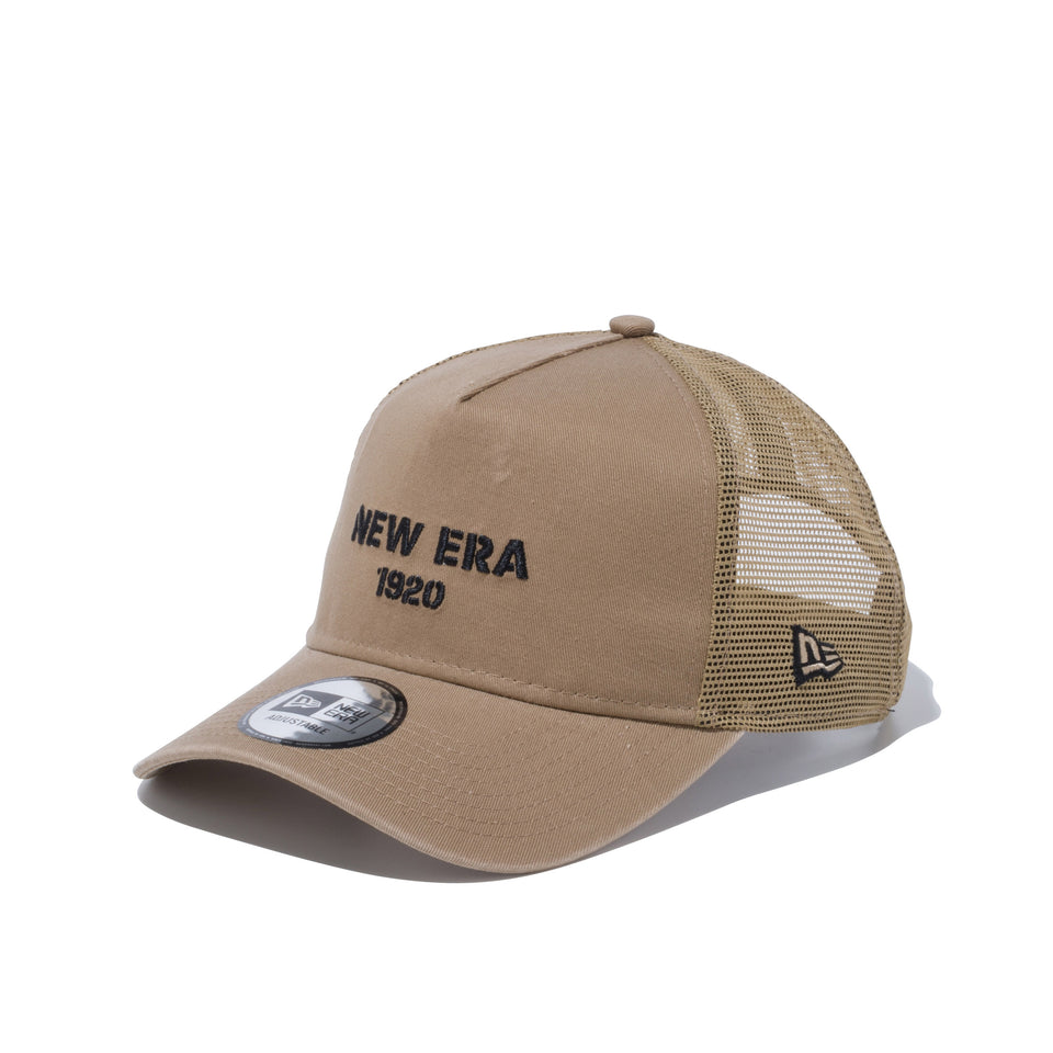 9FORTY A-Frame トラッカー New Era 1920 カーキ