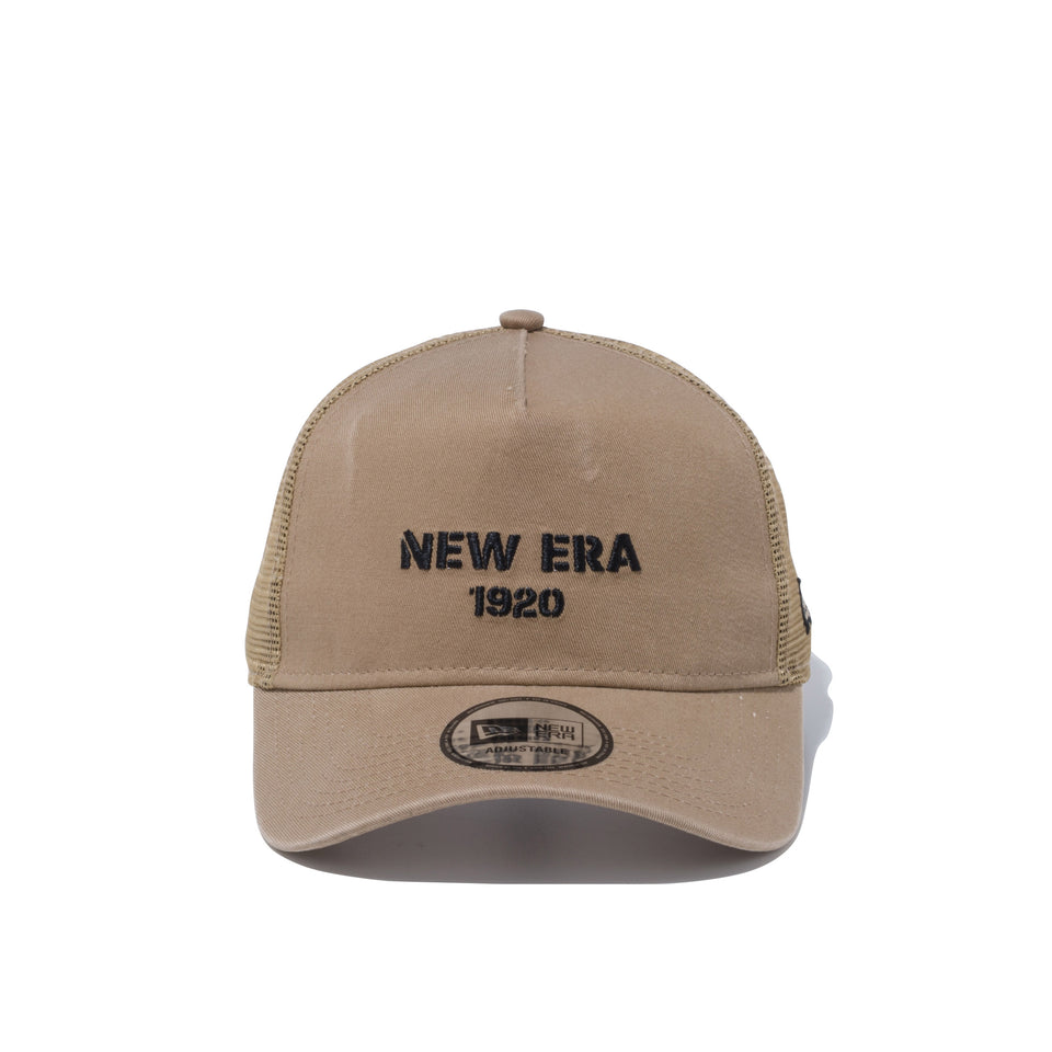 9FORTY A-Frame トラッカー New Era 1920 カーキ