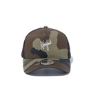 9FORTY A-Frame トラッカー ハンドリトゥン シティネーム NewYork ウッドランドカモ | NEW ERA ニューエラ公式オンラインストア