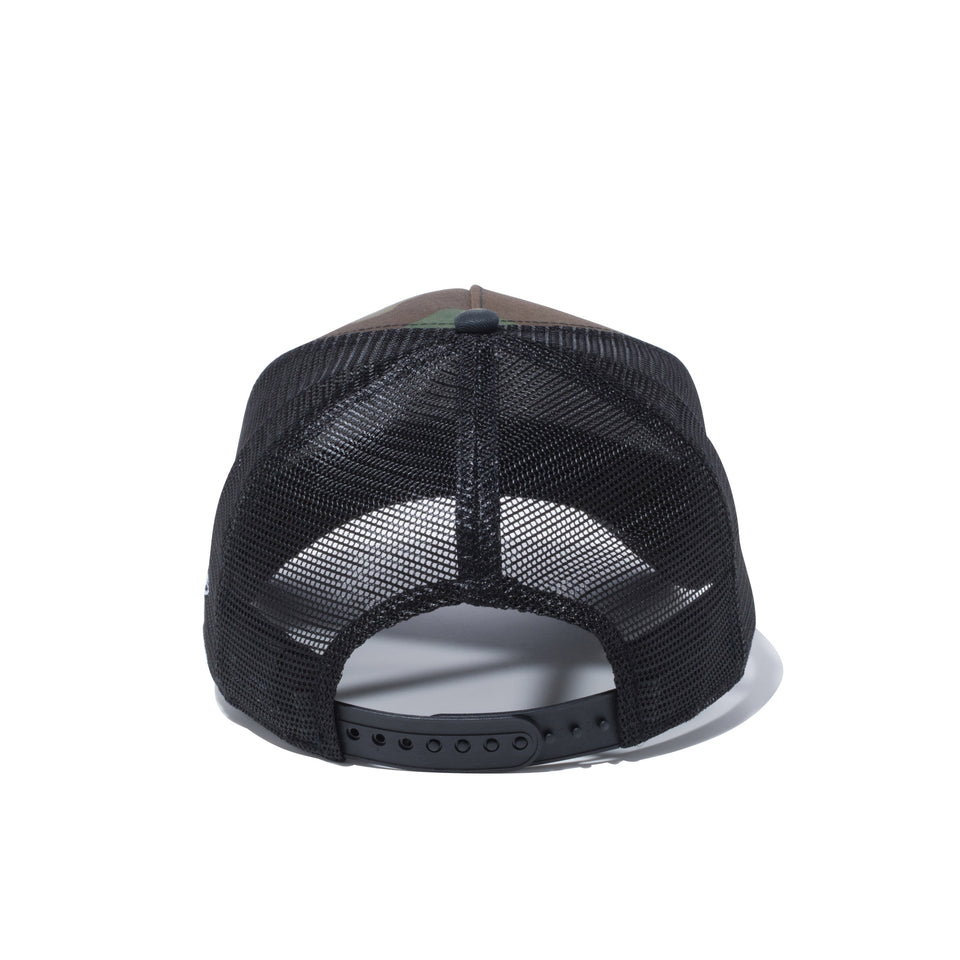 9FORTY A-Frame トラッカー ハンドリトゥン シティネーム NewYork ウッドランドカモ | NEW ERA ニューエラ公式オンラインストア