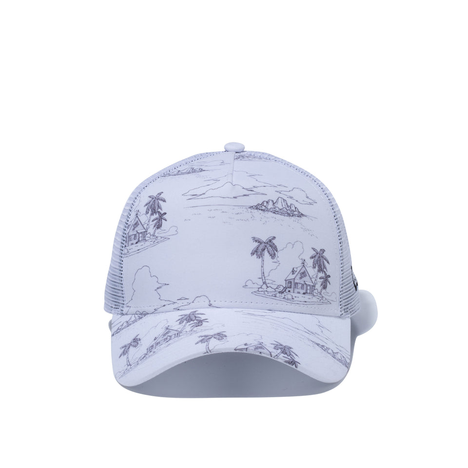 9FORTY A-Frame トラッカー DRAGON BALL Z ドラゴンボール カメハウス オールオーバープリント ホワイト | NEW ERA ニューエラ公式オンラインストア