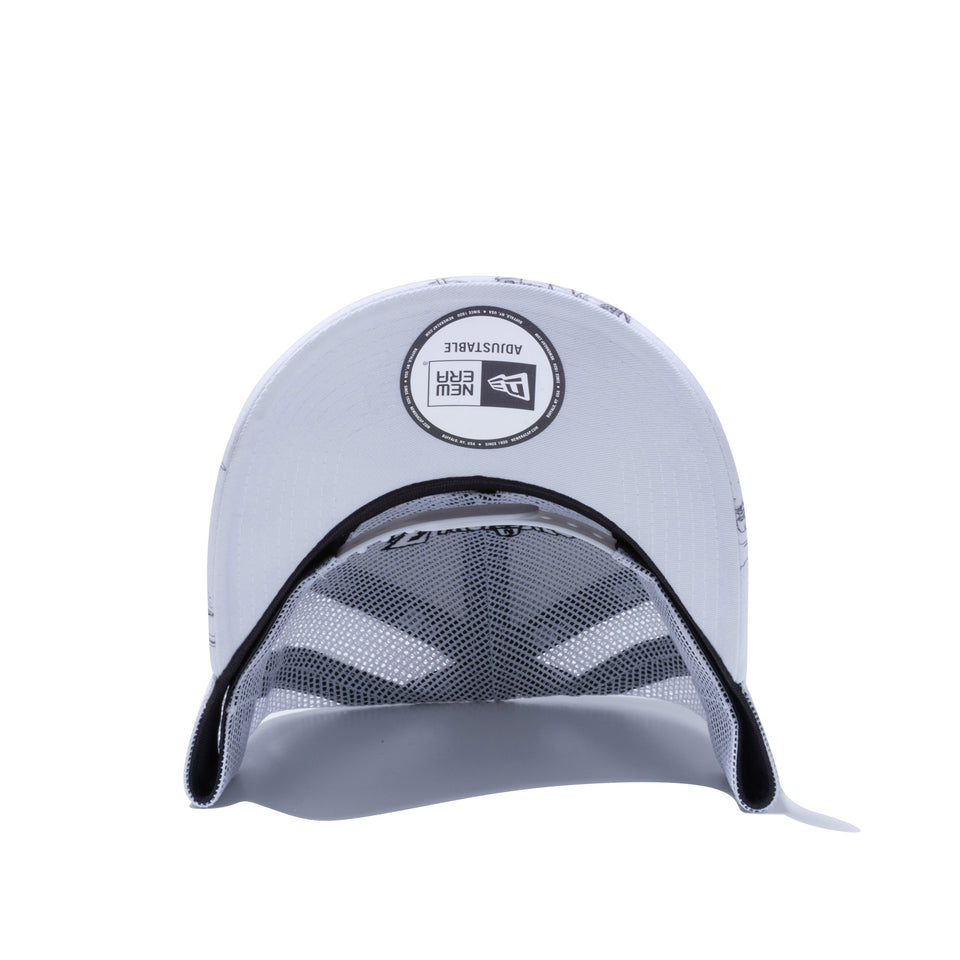9FORTY A-Frame トラッカー DRAGON BALL Z ドラゴンボール カメハウス オールオーバープリント ホワイト | NEW ERA ニューエラ公式オンラインストア