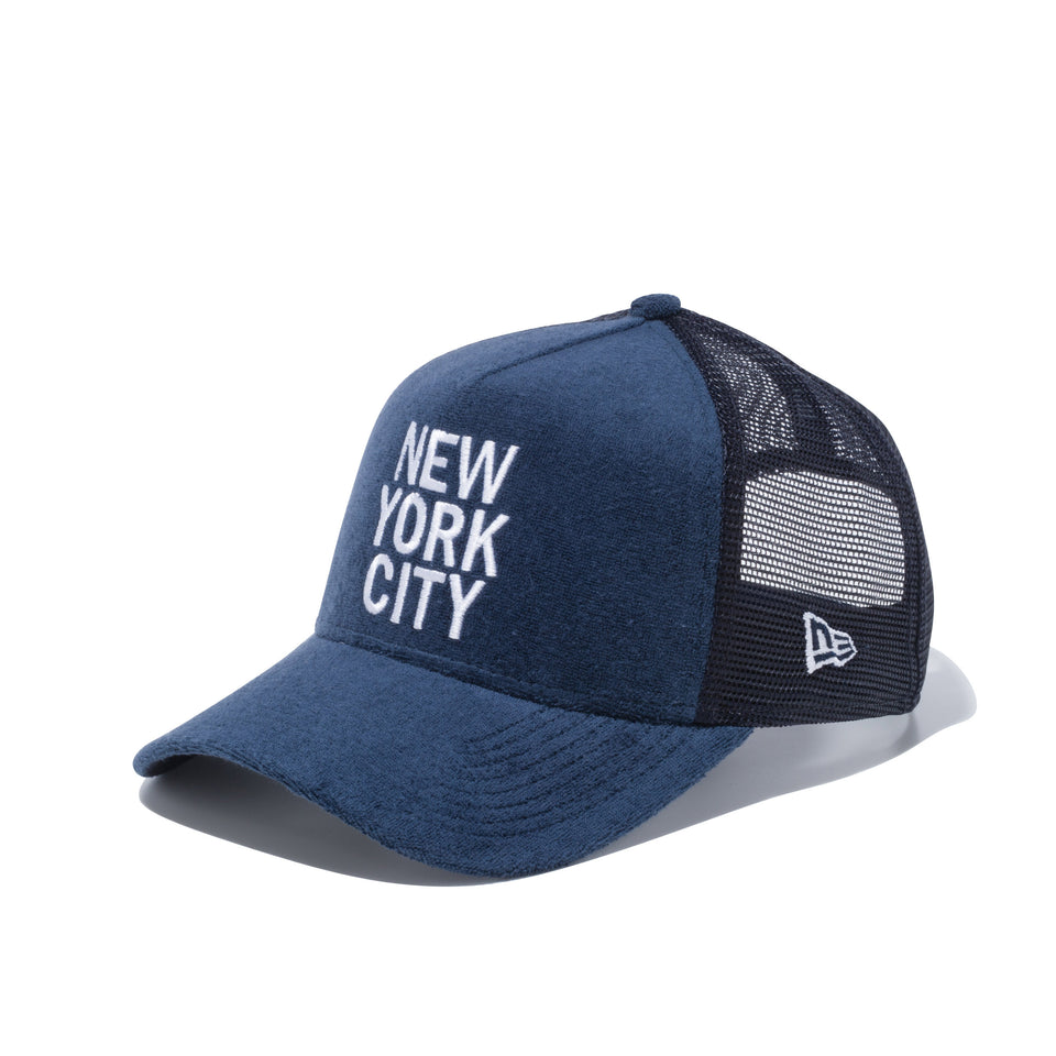 9FORTY A-Frame トラッカー パイル NEW YORK CITY ネイビー | NEW ERA ニューエラ公式オンラインストア
