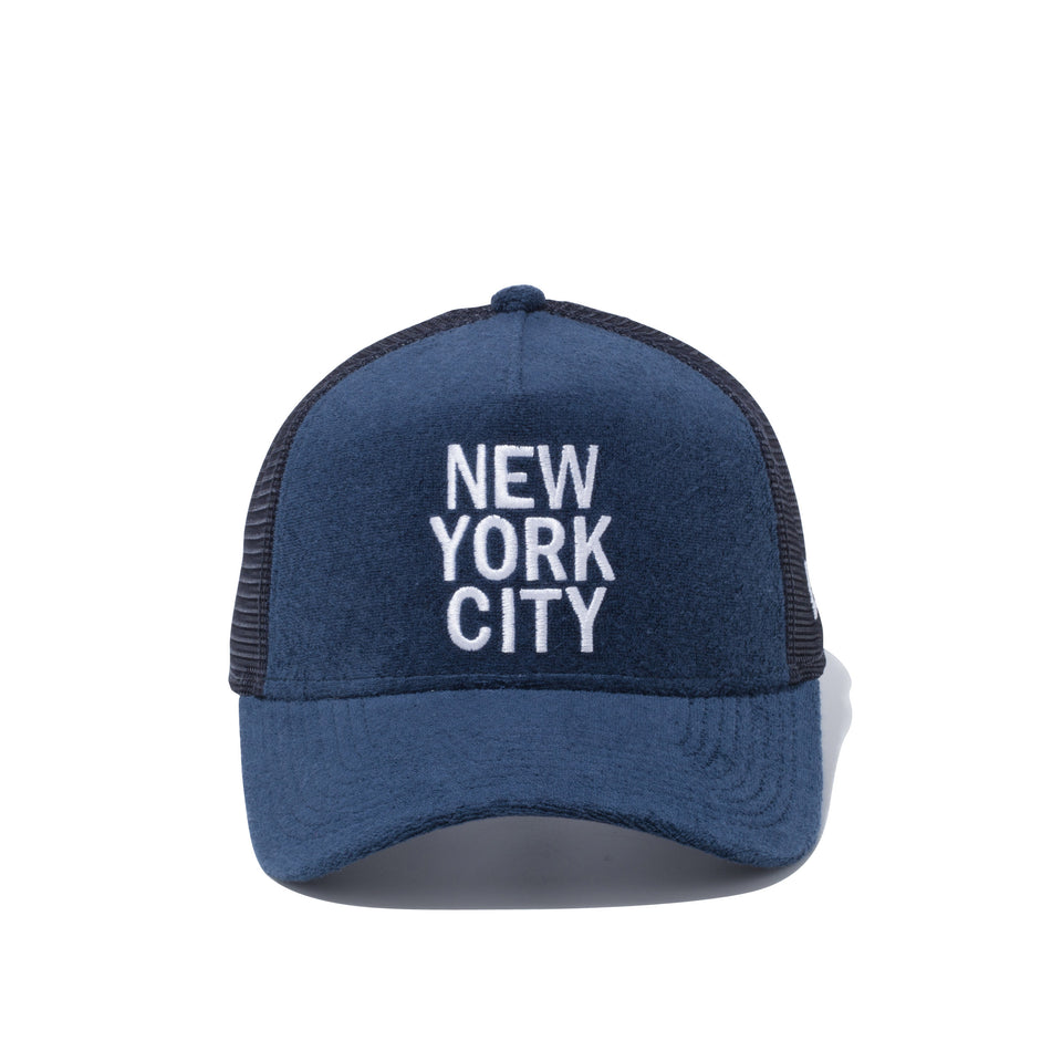 9FORTY A-Frame トラッカー パイル NEW YORK CITY ネイビー | NEW ERA ニューエラ公式オンラインストア