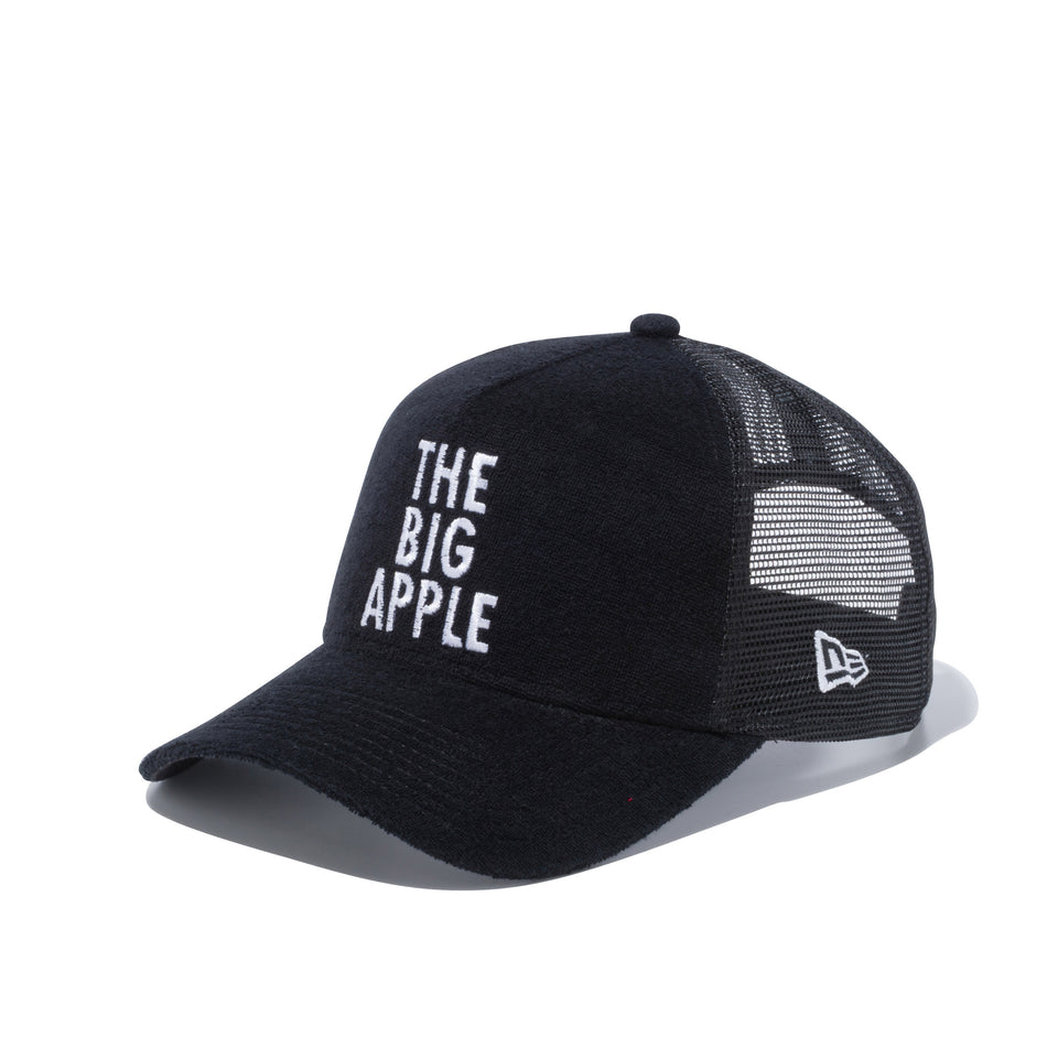 9FORTY A-Frame トラッカー パイル THE BIG APPLE ブラック | NEW ERA ニューエラ公式オンラインストア