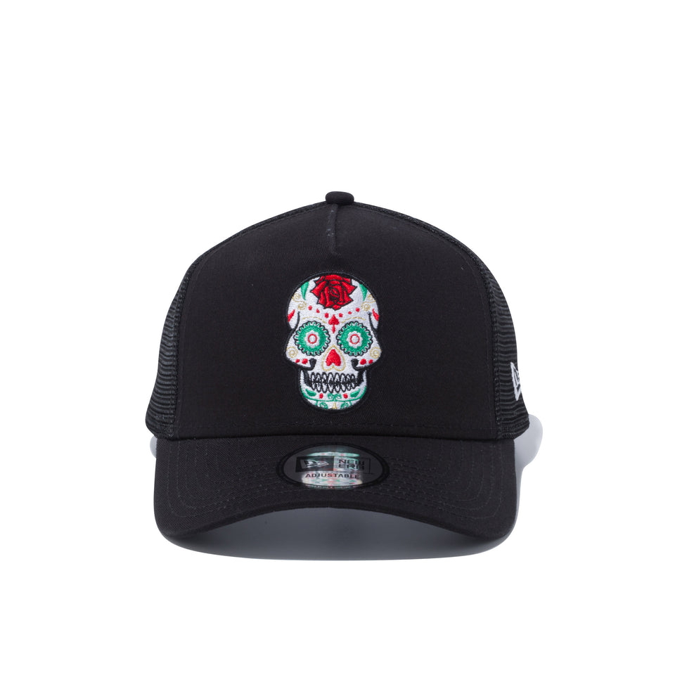 9FORTY A-Frame トラッカー シュガースカル ブラック | NEW ERA ニューエラ公式オンラインストア