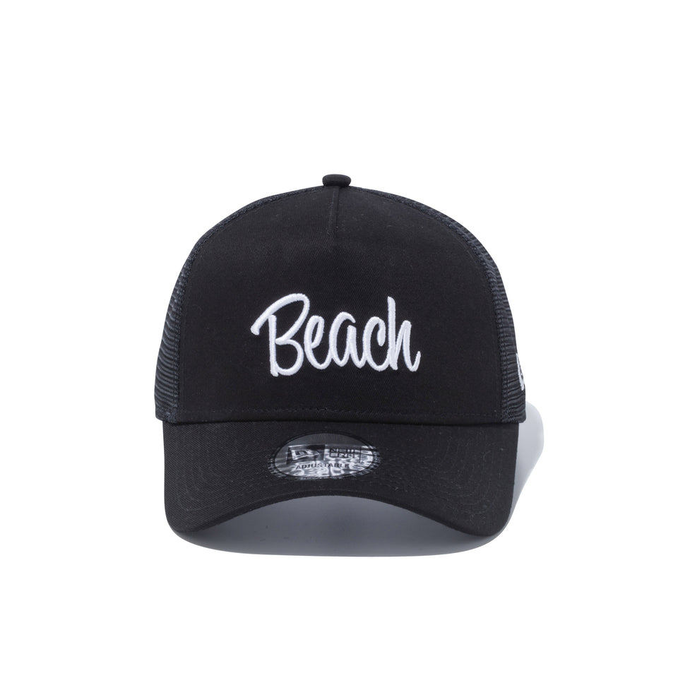 9FORTY A-Frame トラッカー サーフ Beach ブラック | NEW ERA ニューエラ公式オンラインストア