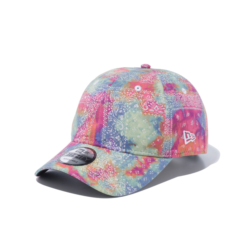 9THIRTY タイダイペイズリー マルチカラー ブラックアンダーバイザー | NEW ERA ニューエラ公式オンラインストア