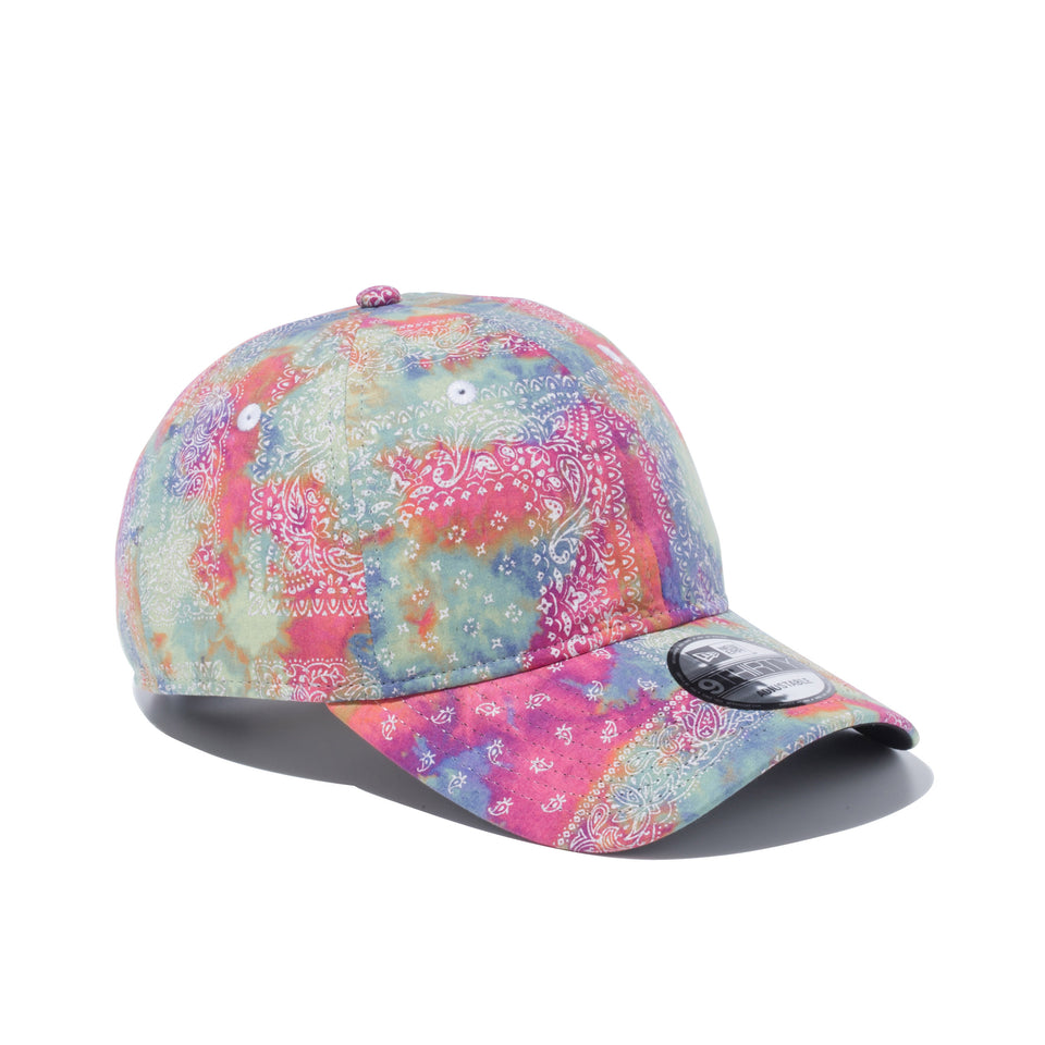 9THIRTY タイダイペイズリー マルチカラー ブラックアンダーバイザー | NEW ERA ニューエラ公式オンラインストア
