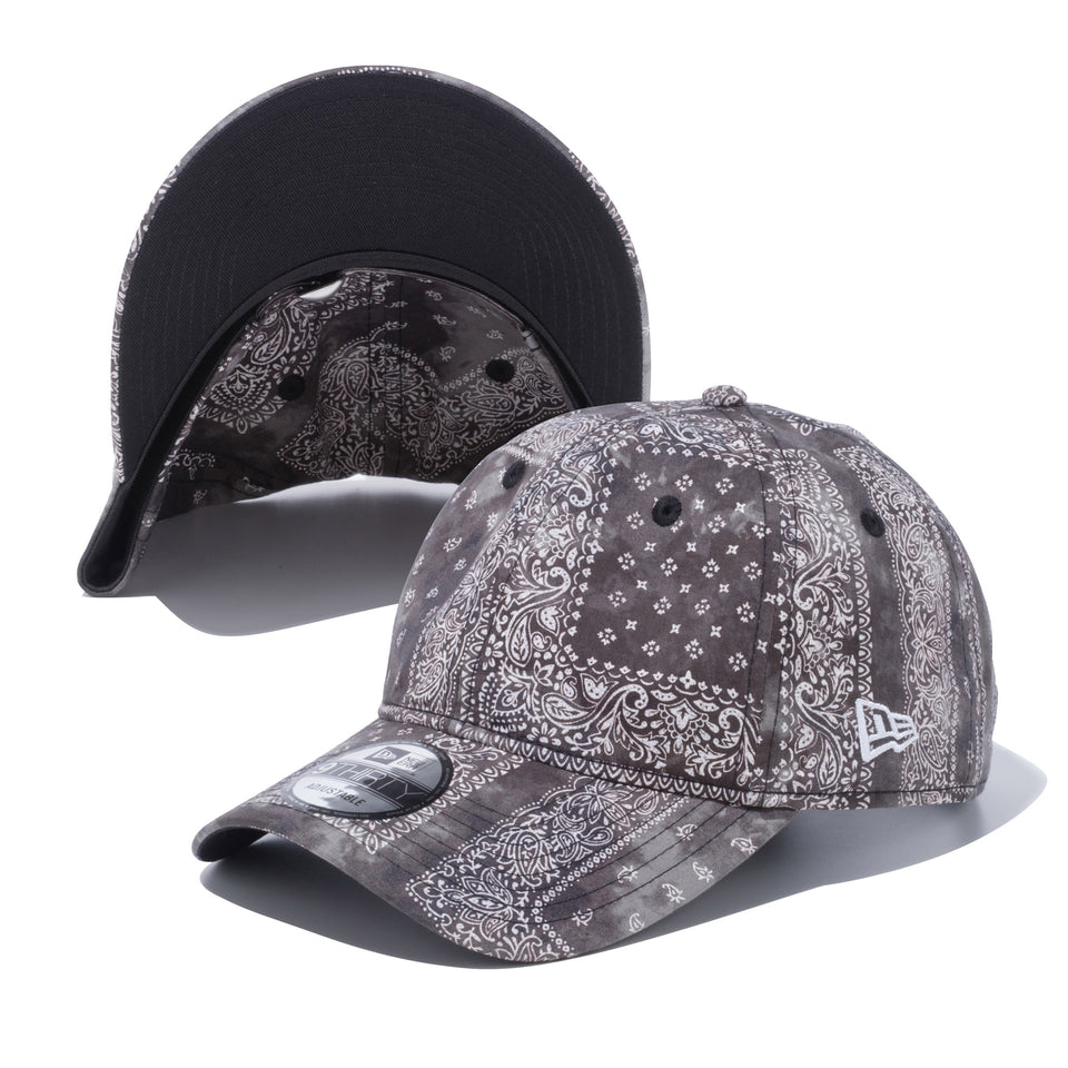 9THIRTY タイダイペイズリー ブラック ブラックアンダーバイザー | NEW ERA ニューエラ公式オンラインストア