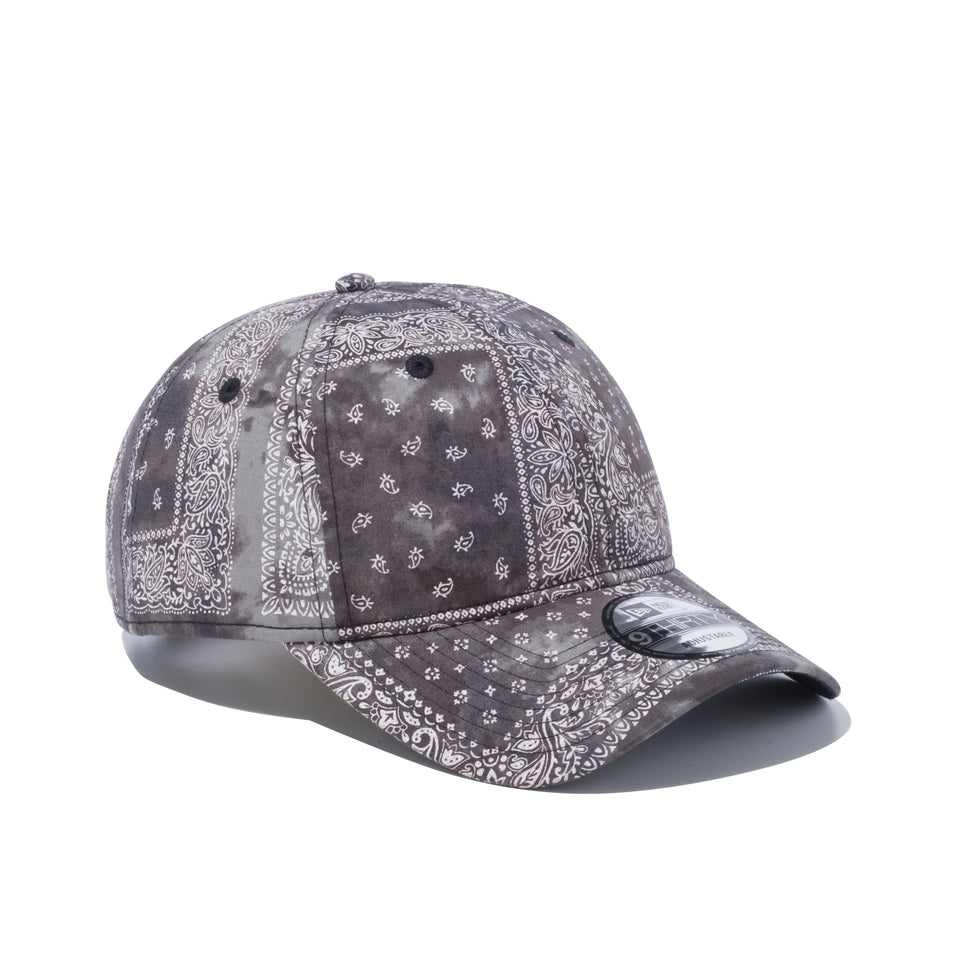 9THIRTY タイダイペイズリー ブラック ブラックアンダーバイザー | NEW ERA ニューエラ公式オンラインストア