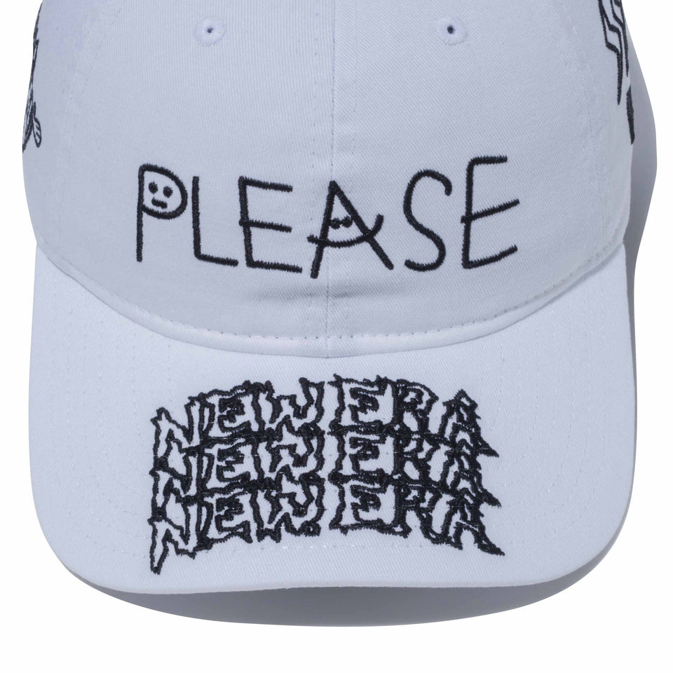 9THIRTY オールオーバー グラフィティ マルチロゴ ホワイト | NEW ERA ニューエラ公式オンラインストア