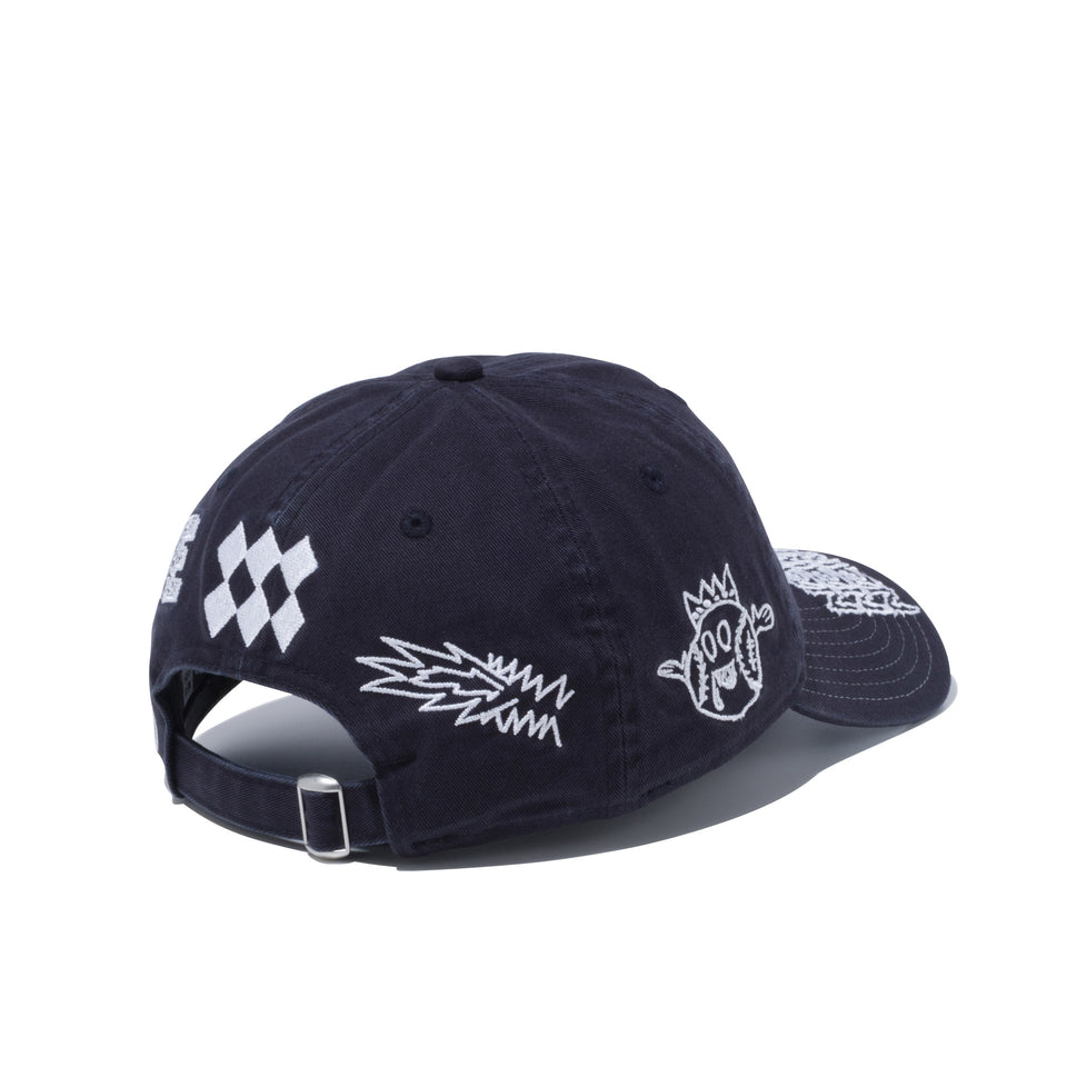 9THIRTY オールオーバー グラフィティ マルチロゴ ネイビー | NEW ERA ニューエラ公式オンラインストア
