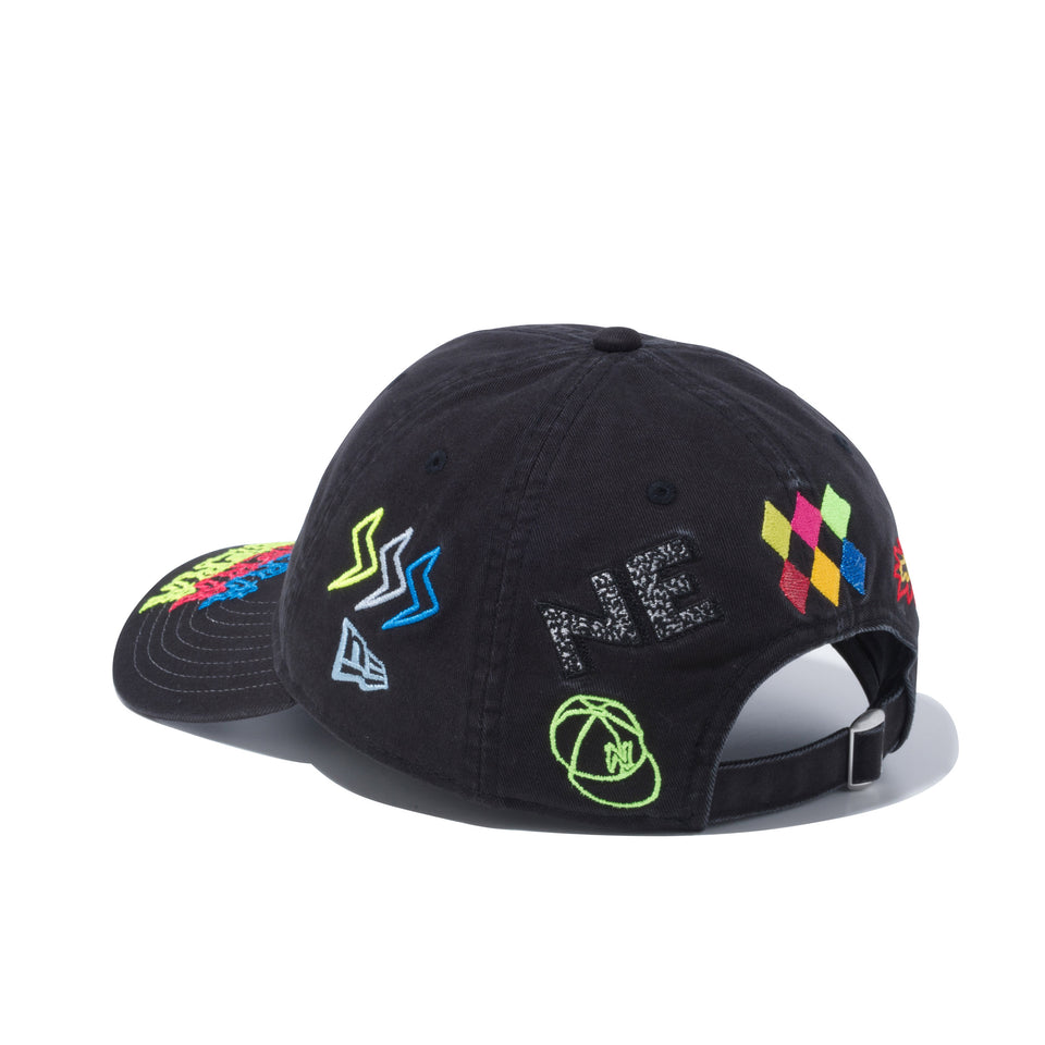 9THIRTY オールオーバー グラフィティ マルチロゴ ブラック | NEW ERA ニューエラ公式オンラインストア