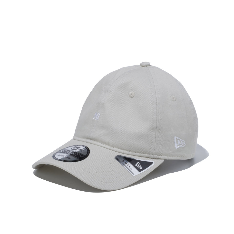 9TWENTY Small ニューヨーク・ヤンキース コットンツイル マイクロロゴ 2トーンストラップ ストーン | NEW ERA ニューエラ公式オンラインストア