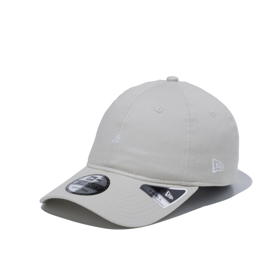 9TWENTY Small ニューヨーク・ヤンキース コットンツイル マイクロロゴ 2トーンストラップ ストーン | NEW ERA ニューエラ公式オンラインストア