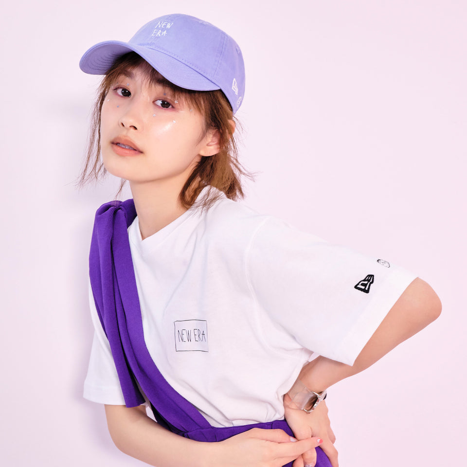 9TWENTY Small AI TAKAHASHI 高橋愛 イージースナップ スクエア NEW ERA ラベンダー