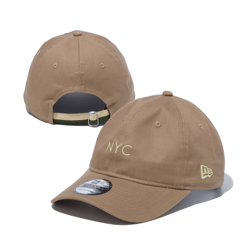 9TWENTY コットンツイル NYC 2トーンストラップ カーキ × ベガスゴールド | NEW ERA ニューエラ公式オンラインストア