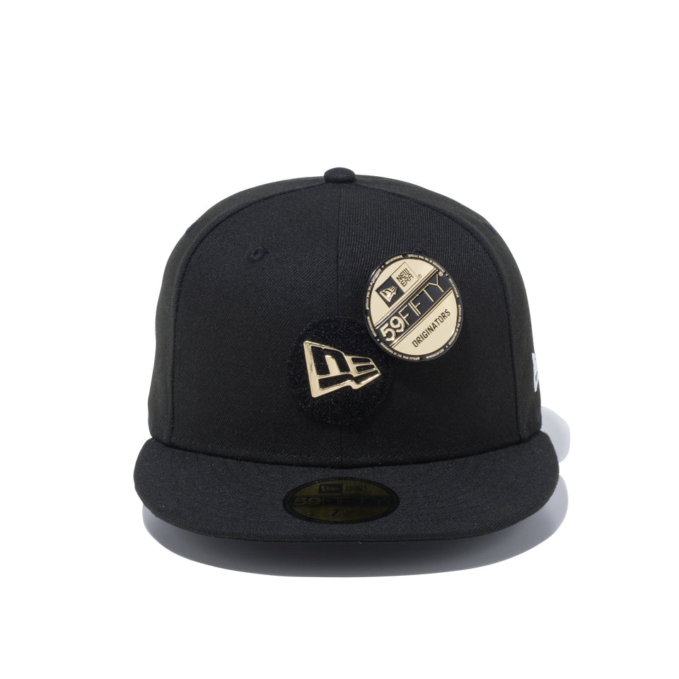 59FIFTY 2-way バイザーステッカー ブラック