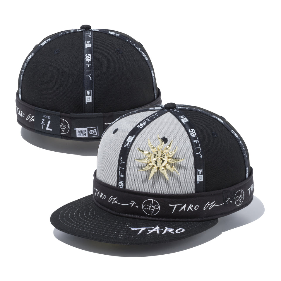59FIFTY Taro Okamoto 岡本太郎 若い太陽の塔 ゴールドバッジ ブラック