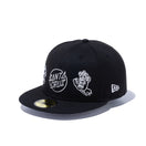 59FIFTY Santa Cruz サンタクルーズ アウトライン ブラック