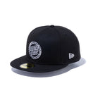 59FIFTY Santa Cruz サンタクルーズ サークルロゴ ブラック グレーアンダーバイザー