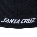 59FIFTY Santa Cruz サンタクルーズ サークルロゴ ブラック グレーアンダーバイザー