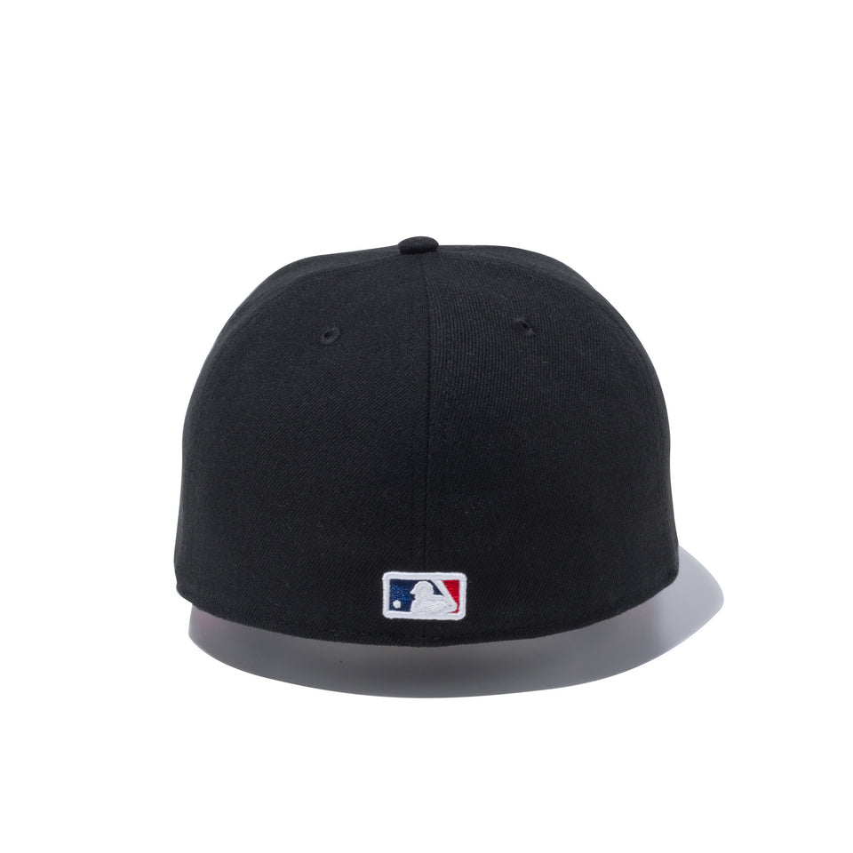59FIFTY ニューヨーク・ヤンキース タイダイ ブラック トリコロールアンダーバイザー