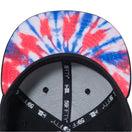 59FIFTY ニューヨーク・ヤンキース タイダイ ブラック トリコロールアンダーバイザー