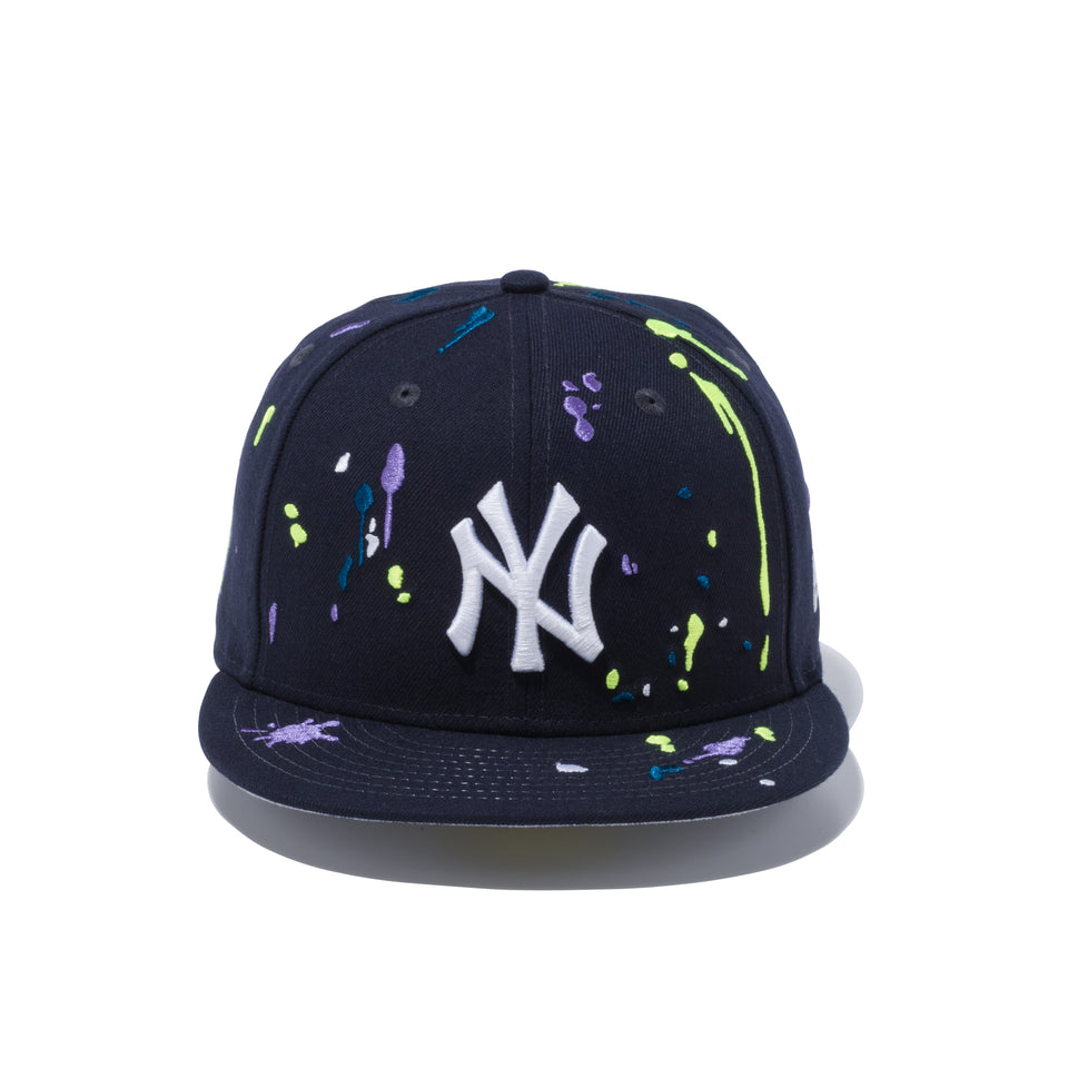59FIFTY ニューヨーク・ヤンキース スプラッシュエンブロイダリー ネイビー × スノーホワイト
