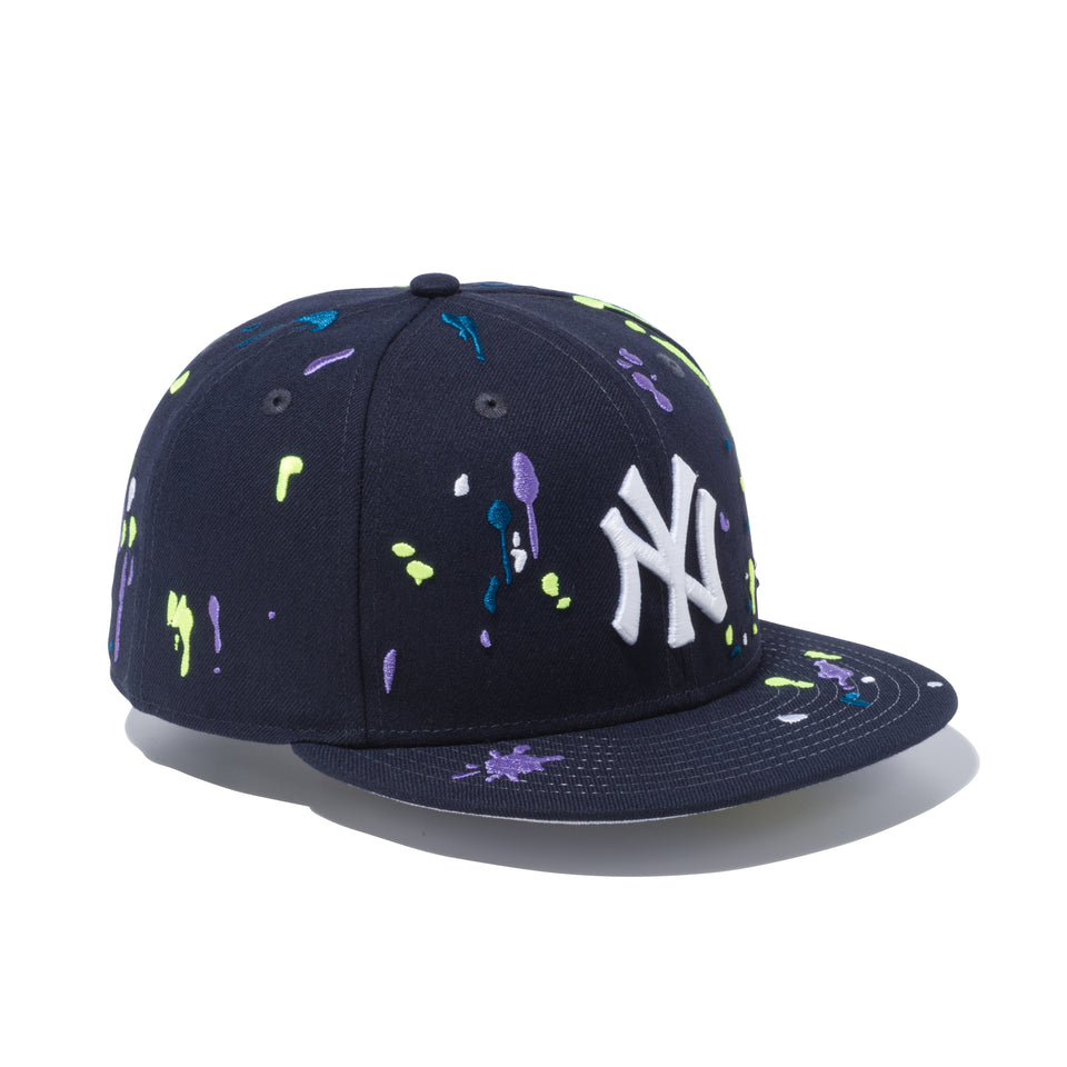 59FIFTY ニューヨーク・ヤンキース スプラッシュエンブロイダリー ネイビー × スノーホワイト