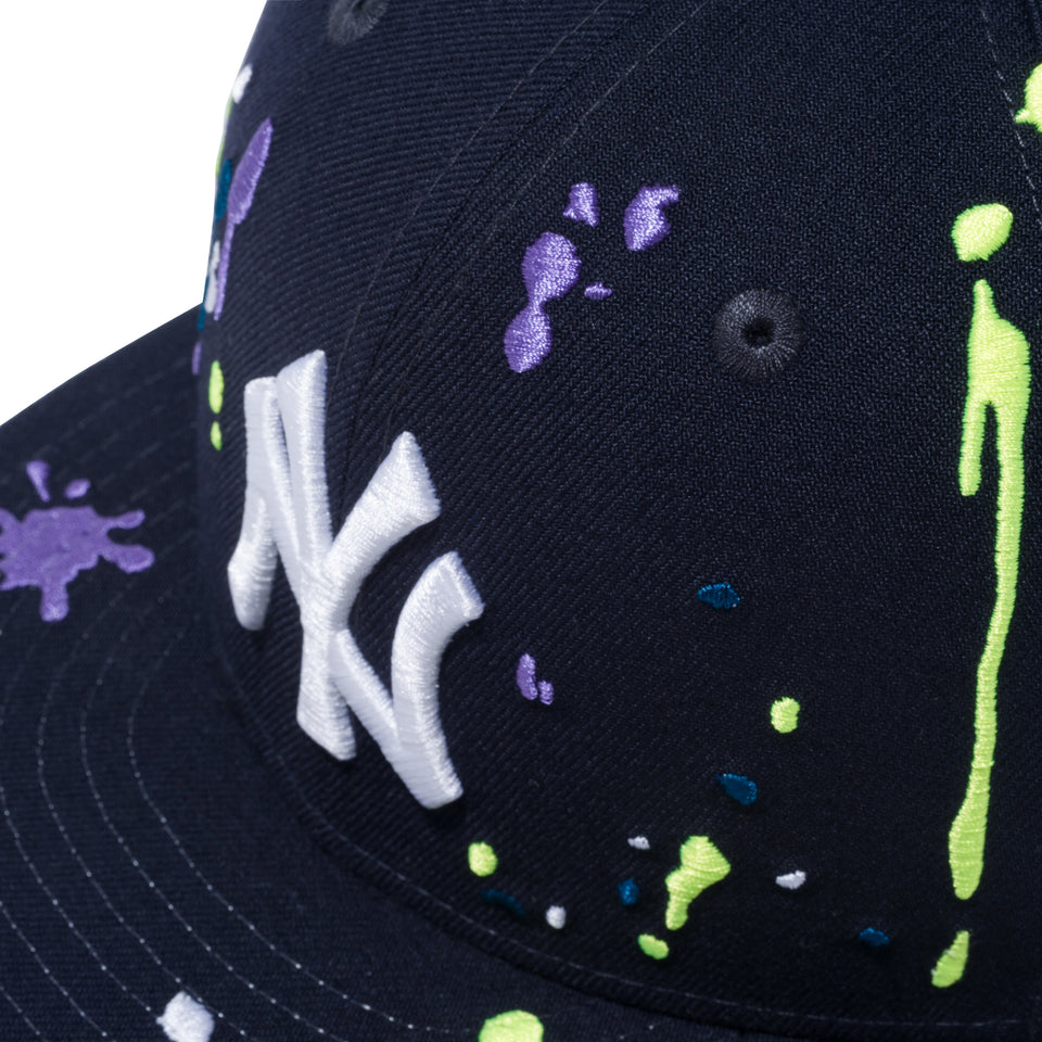 59FIFTY ニューヨーク・ヤンキース スプラッシュエンブロイダリー ネイビー × スノーホワイト