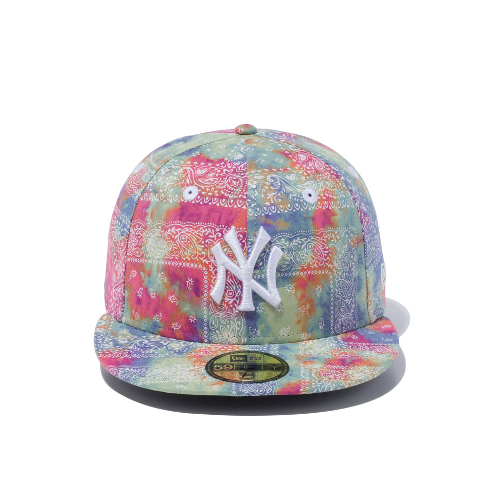59FIFTY ニューヨーク・ヤンキース タイダイペイズリー マルチカラー | NEW ERA ニューエラ公式オンラインストア