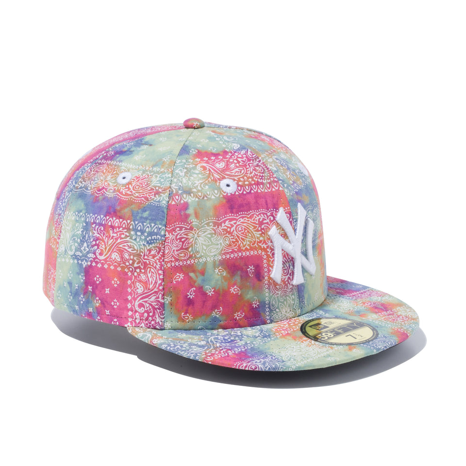 59FIFTY ニューヨーク・ヤンキース タイダイペイズリー マルチカラー | NEW ERA ニューエラ公式オンラインストア