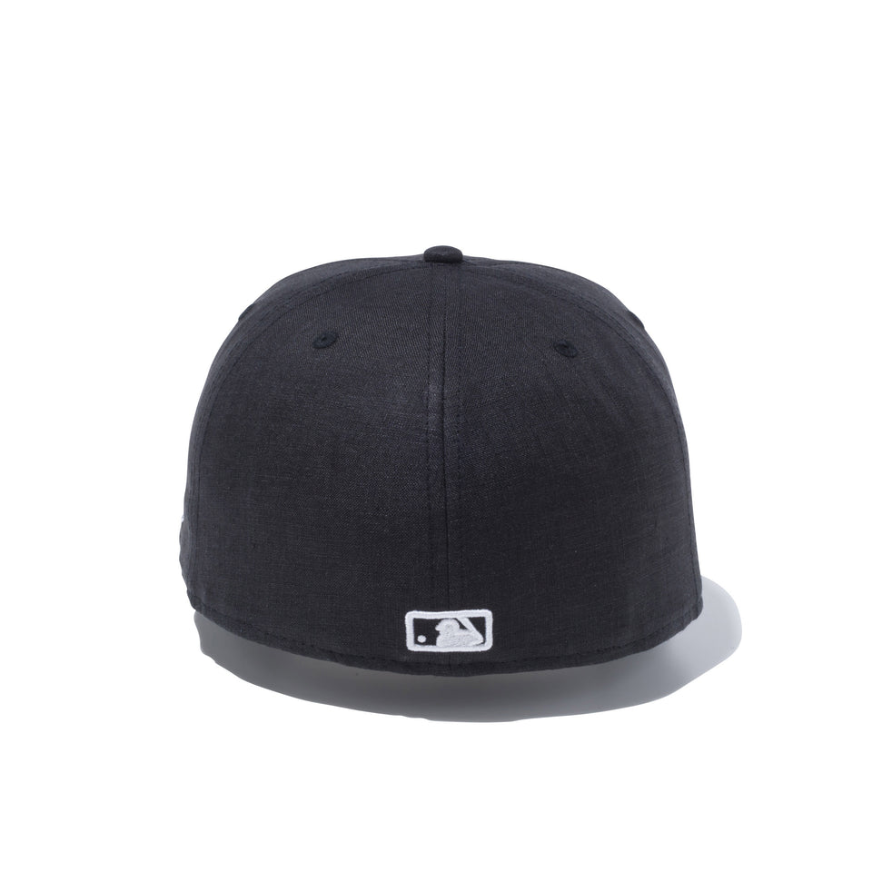 59FIFTY ニューヨーク・ヤンキース リネンシャンブレー ブラック