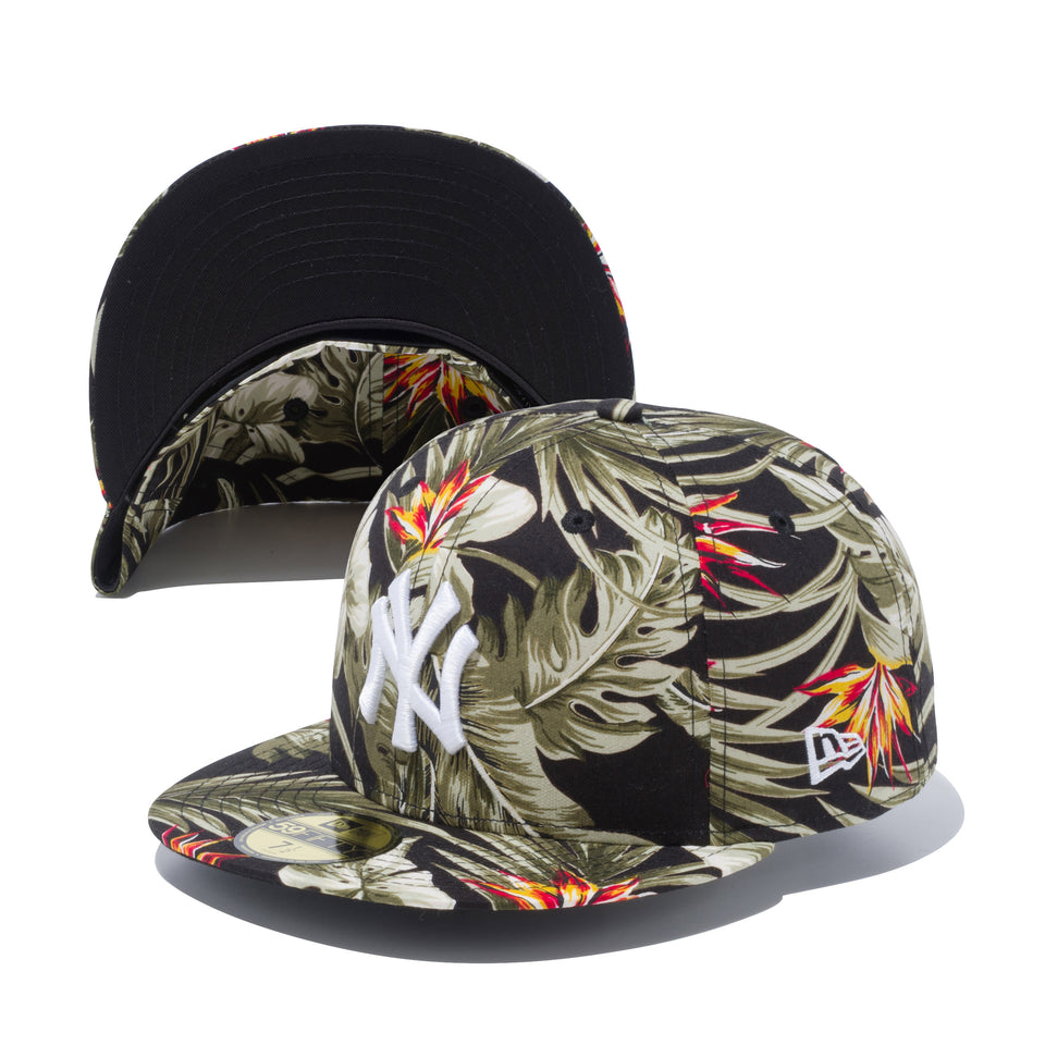 59FIFTY ニューヨーク・ヤンキース ボタニカル ブラックボタニカル