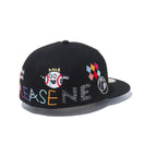59FIFTY オールオーバー グラフィティ マルチロゴ ブラック | NEW ERA ニューエラ公式オンラインストア