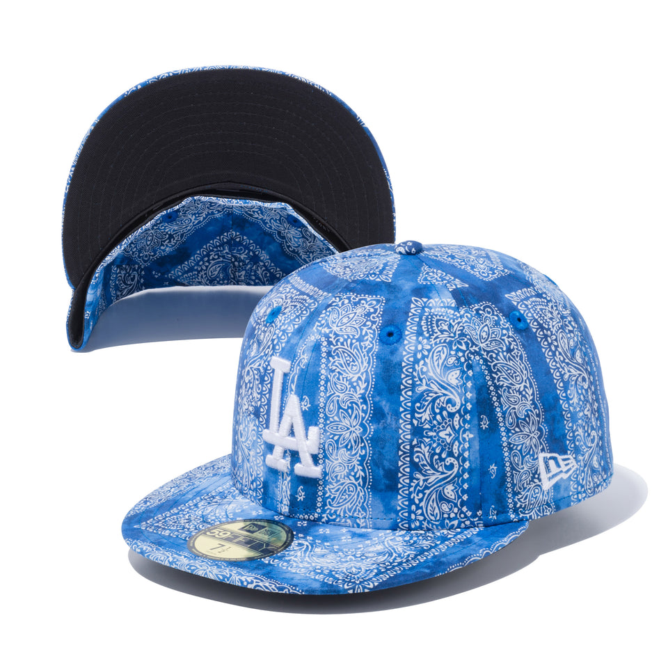 59FIFTY ロサンゼルス・ドジャース タイダイペイズリー ブルー | NEW ERA ニューエラ公式オンラインストア