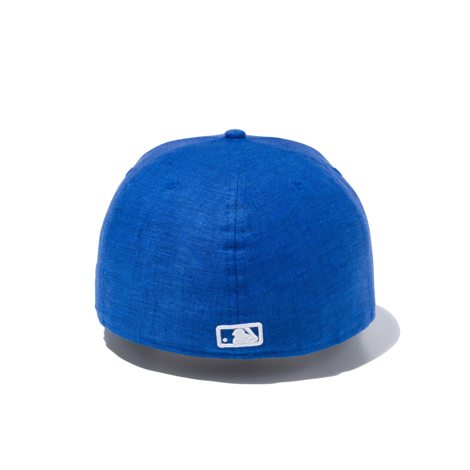 59FIFTY ロサンゼルス・ドジャース リネンシャンブレー ロイヤル