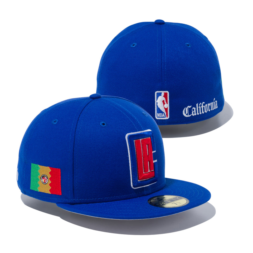 59FIFTY ロサンゼルス・クリッパーズ ロサンゼルスコレクション マジェスティックブルー