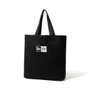 キャンバストート 14L ボックスロゴ ブラック × ホワイト