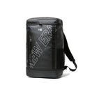 ボックスパック 32L プリントロゴ ブラック × リフレクトシルバー
