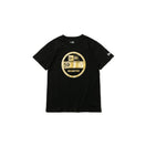 Youth 半袖　コットン Tシャツ バイザーステッカー ブラック　×　ホワイト