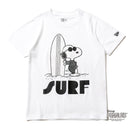 Youth 半袖 コットン Tシャツ PEANUTS ピーナッツ ジョー・クール サーフ ホワイト