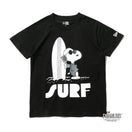 Youth 半袖 コットン Tシャツ PEANUTS ピーナッツ ジョー・クール サーフ ブラック