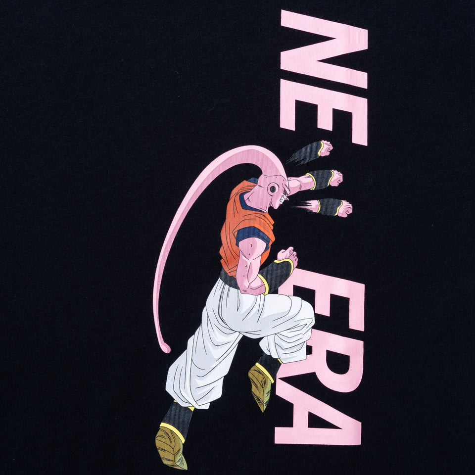 半袖 コットン Tシャツ DRAGON BALL Z ドラゴンボール 魔人ブウ 悟飯吸収 ブラック レギュラーフィット