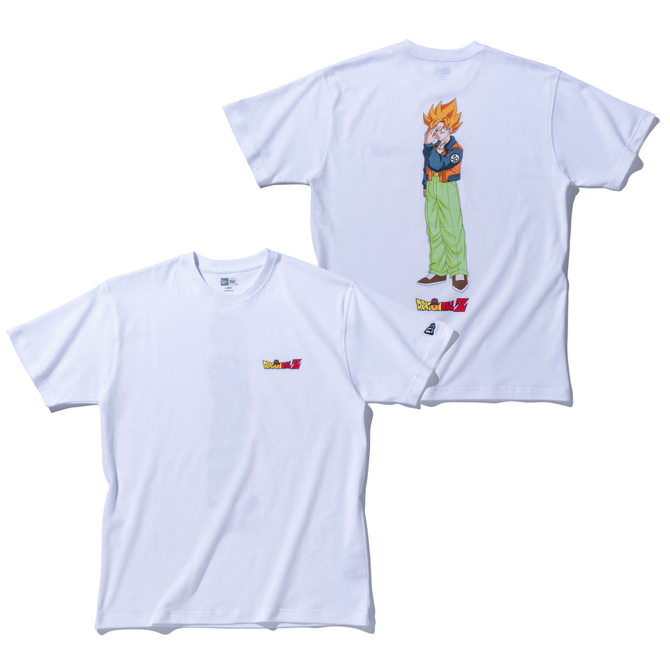 半袖 コットン Tシャツ DRAGON BALL Z ドラゴンボール 悟空 瞬間移動 ホワイト レギュラーフィット
