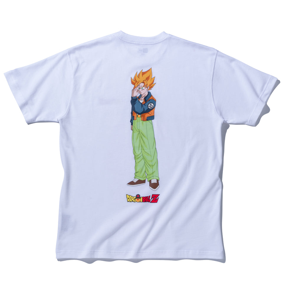 半袖 コットン Tシャツ DRAGON BALL Z ドラゴンボール 悟空 瞬間移動 ホワイト レギュラーフィット