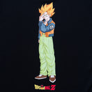 半袖 コットン Tシャツ DRAGON BALL Z ドラゴンボール 悟空 瞬間移動 ブラック レギュラーフィット